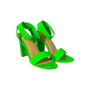 Green Glaze Heels